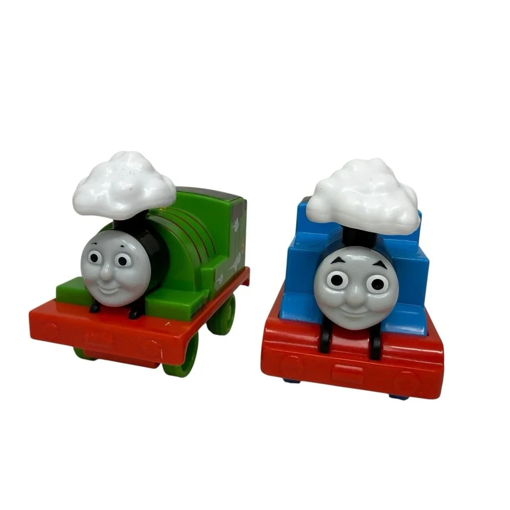 My First Thomas & Friends Percy & Thomas Pullback Puffer Train Fisher Price 18M+
